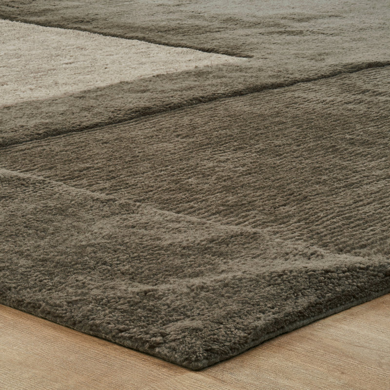 Arlo Hand Tufted Wool Geometric Area Rug, 2' x 3'