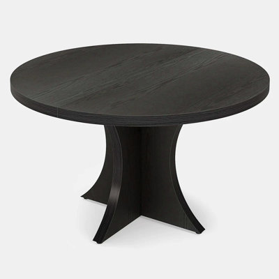 La table basse ronde en bois et la salle à manger, parfaite pour les petits espaces et une utilisation multifonctionnelle, ajoutent chaleur et élégance à n'importe quelle pièce.