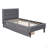 Upholstered Platform Bed With 2 Drawers