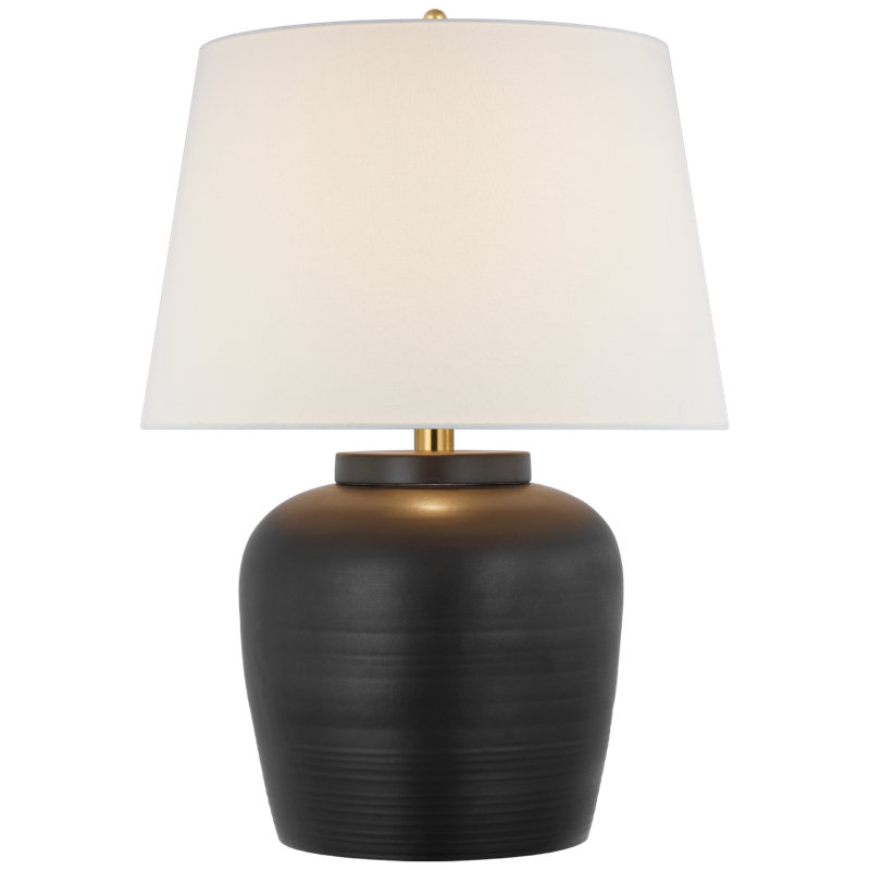 Nora Table Lamp, Matte Black