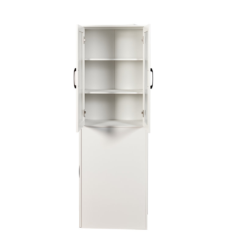 Armoire de rangement H 70,87 ", Blanc