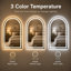Miroir de salle de bain à DEL avec miroir de salle de bain en verre trempé-397547332