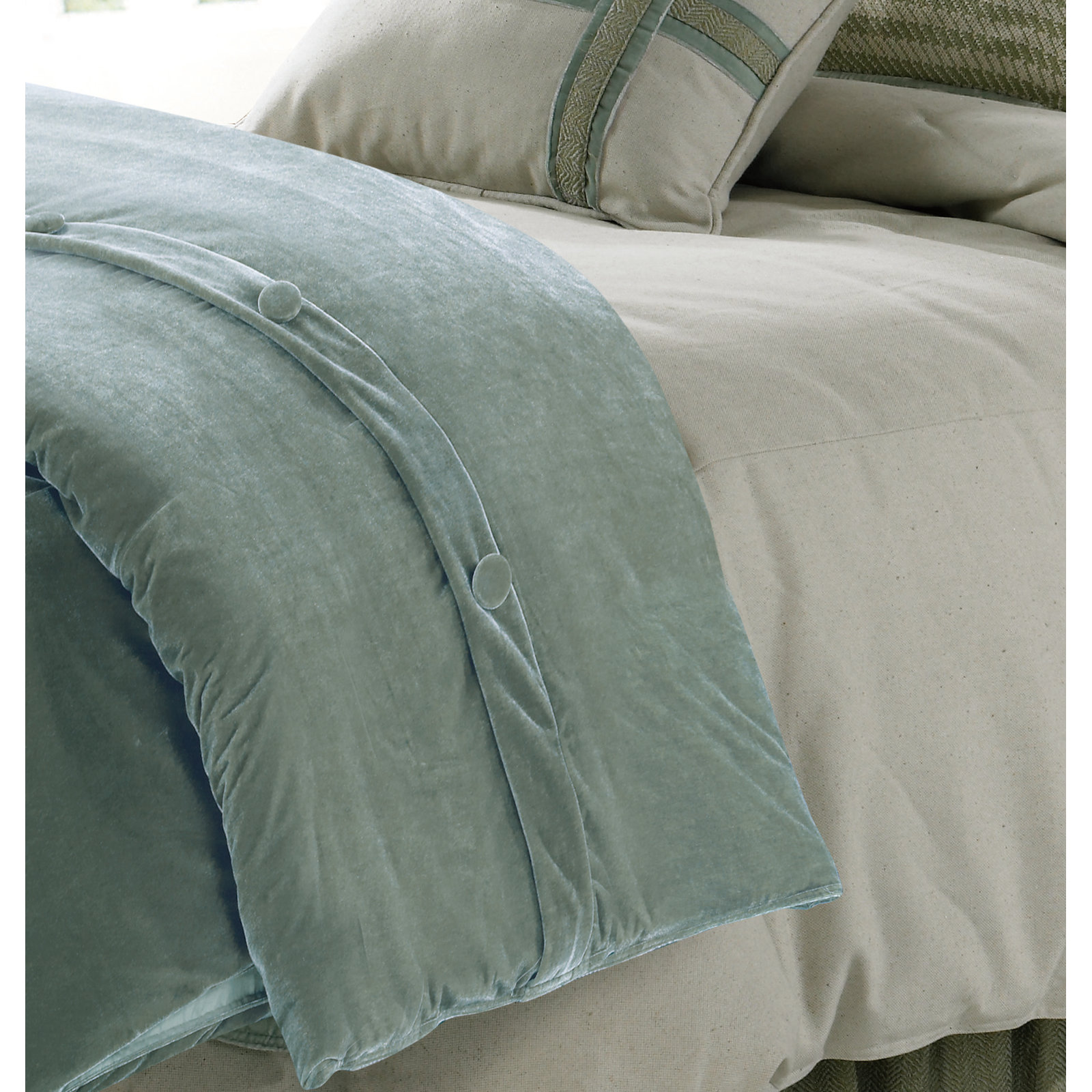 Arlington Velvet Duvet Cover Set, King Duvet Cover