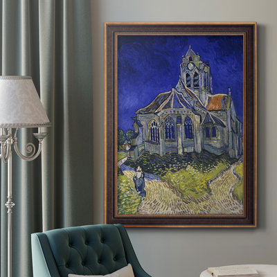 «The Church At Auvers», reproduction d'art sur toile