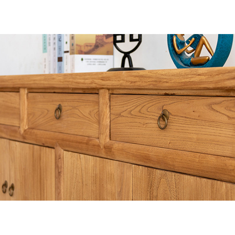 Armoire de véranda en bois massif