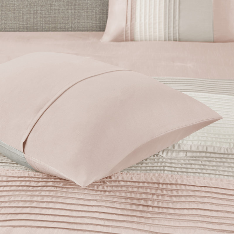 Aqua Blue King Microfiber 7-Piece Comforter Set