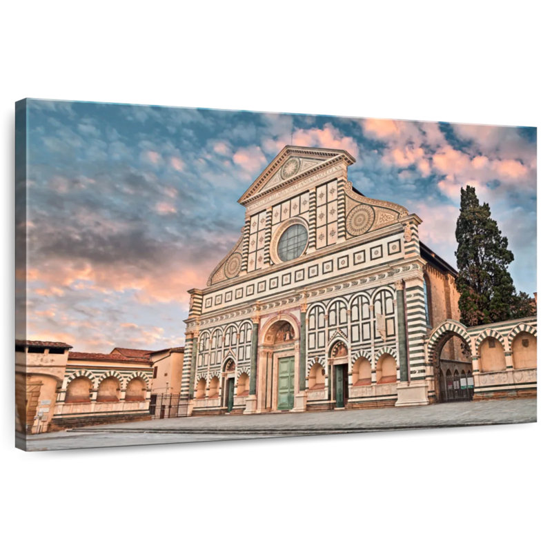 Église Santa Maria Novella, H 30 po x l 45 po