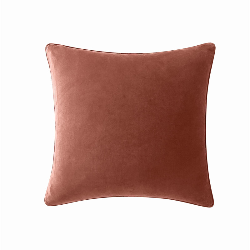 Coussins décoratifs Brooklyn, Rouille, Carré 20 po