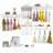 Seward  20.47'' - 96'' W Closet System with 2 Wood Drawers-272899644