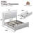 Deovion LED Upholstered 4-Drawer Platform Bed-577989014-585992398