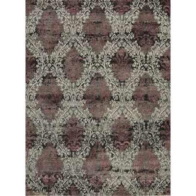 Très Jolie Hand Knotted Wool Area Rug