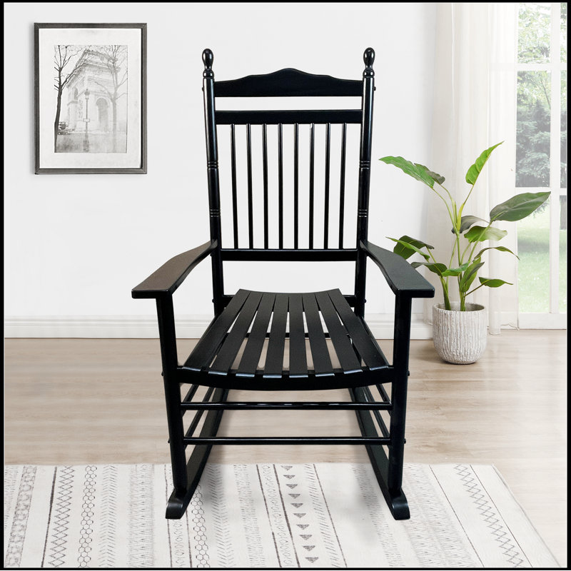 Ceiba Outdoor Adirondack Chair, Black