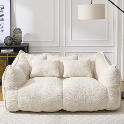 Boneless Cloud Comfy Sofa, Seat Tewkesbury Couch for Living Room, No Assemble, Chenille