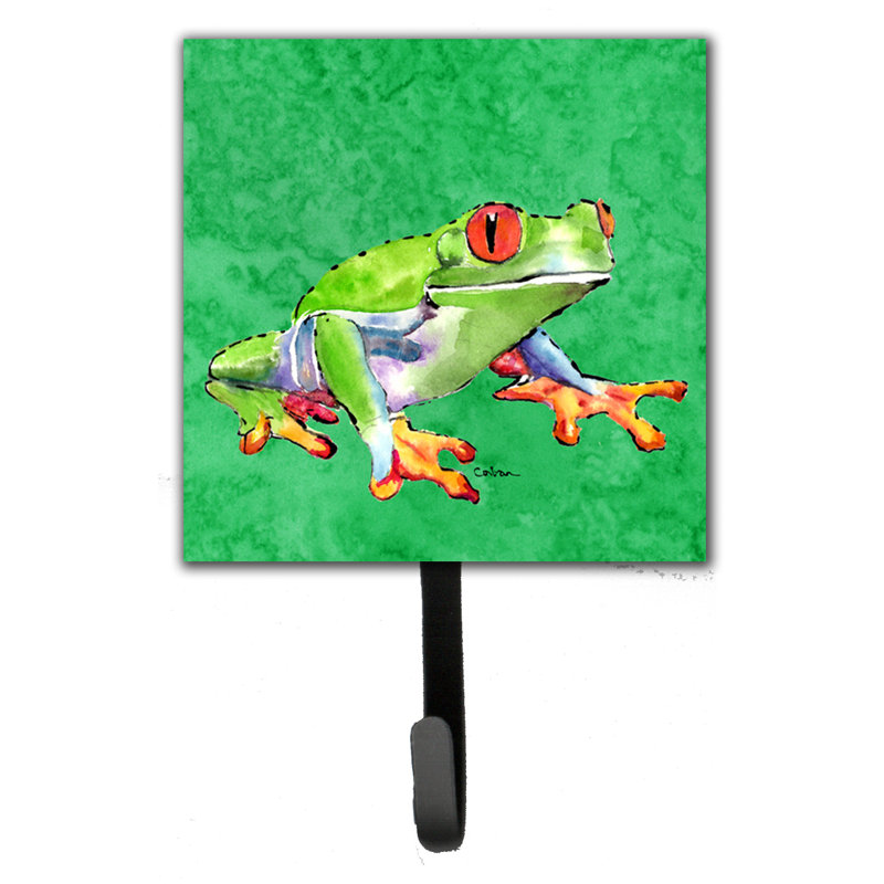 Crochet mural grenouille