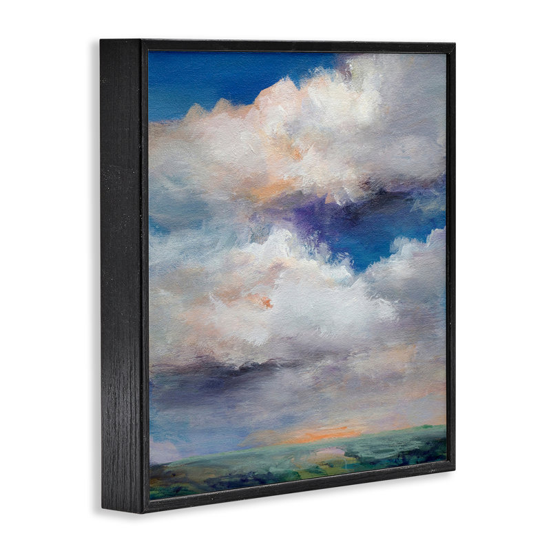 Giclée encadrée, par Karen Hale, Giclée encadrée noir minuit, H 24 po x l 24 po