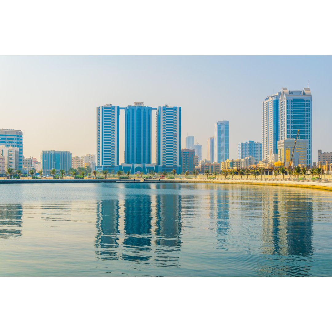 Skyline von Ajman - Druck