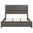 Carina Rustic Grey Oak Eastern King Panel Bed