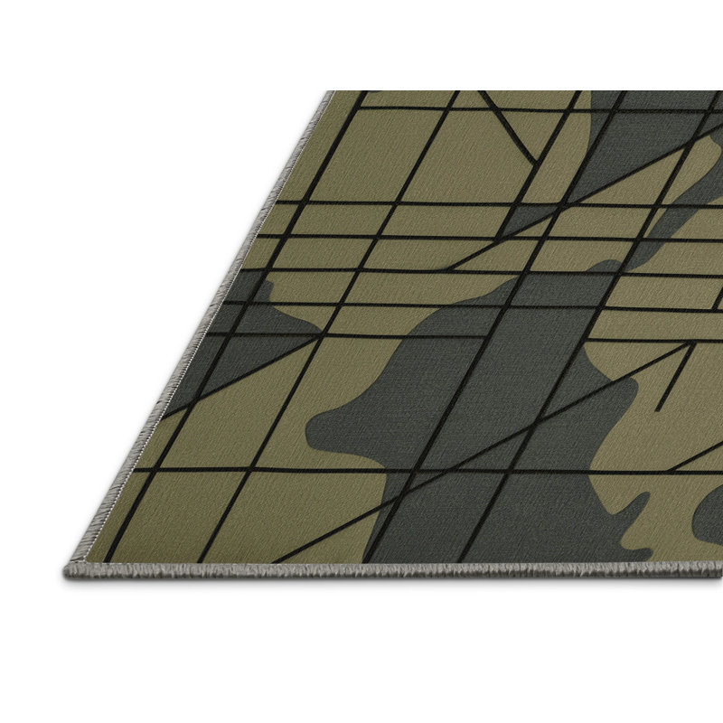 Patrol Layer Rug, Round 3'