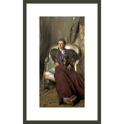 Portrait de Mlle Alice Brisbane 0,25 par John Singer Sargent
