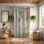 Rideau de douche standard 1 pièce Vintage Blossom Prints-1711319295