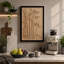 Bamboo Relief Botanical 1 Piece Wrapped Canvas Wall Art-1312827938-1312827962