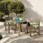 Mystic 2 - Person Wood Patio Dining Set with Round Table-88515782