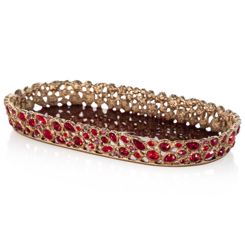 Plateau de coiffeuse Julius, Rubis