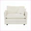 Canapé modulaire moderne 3 pièces 1 + 3 places pour le salon | Blanc neige | Chenille-1952802077