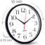 Horloge murale silencieuse, lot de 2