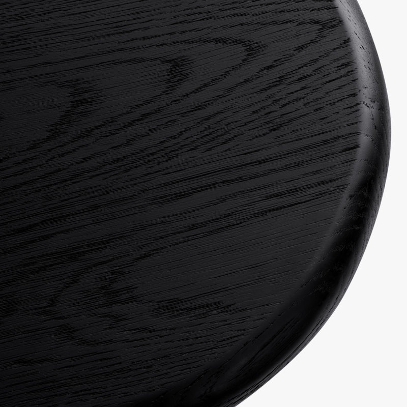 Table de bout Griffey, Noir