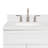 Abell 60.25'' Bathroom Vanity with Carrara Quartz Top-94003721