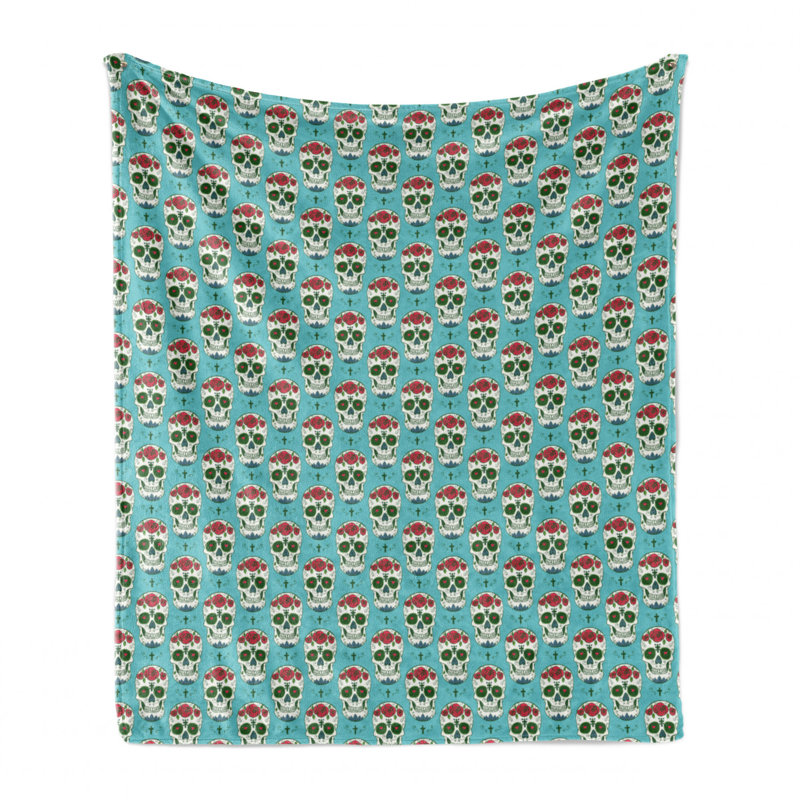 Hand Woven Throw Blanket, 50" W x 70" L