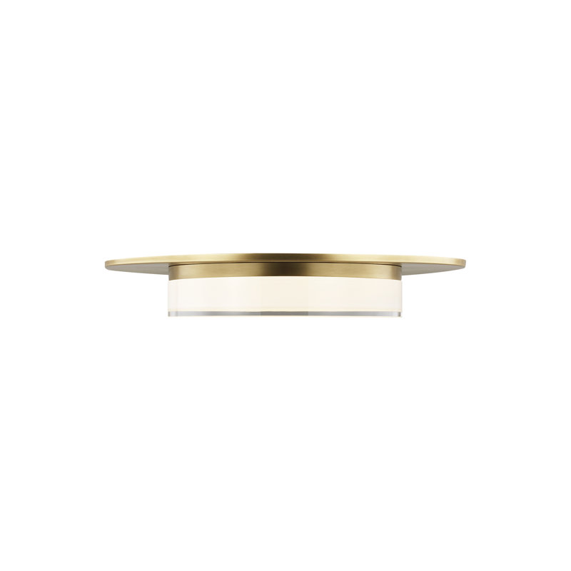 Sen 1 - Light LED Flush Mount, Natural Brass