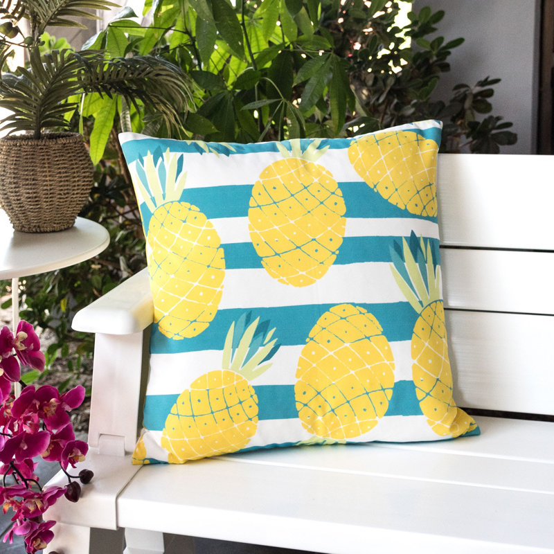 Marianne Outdoor Reversible Throw Pillow