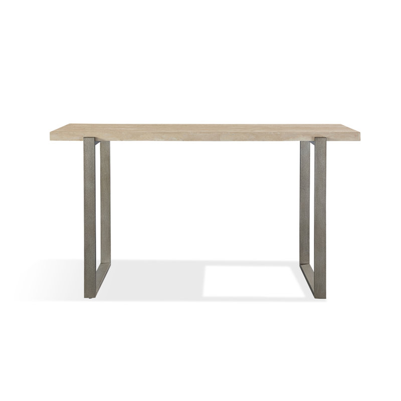 Clairmont 54'' Stone Top Console Table