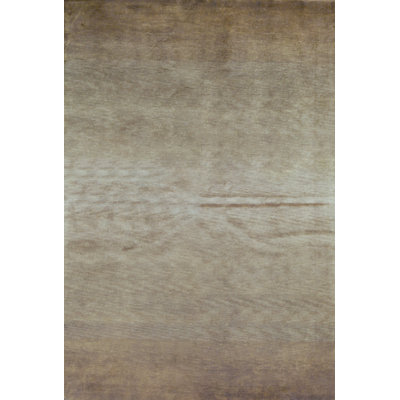 Tapis beige noué à la main de haute qualité