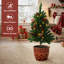 2.46' H Artificial Pine Christmas Tree