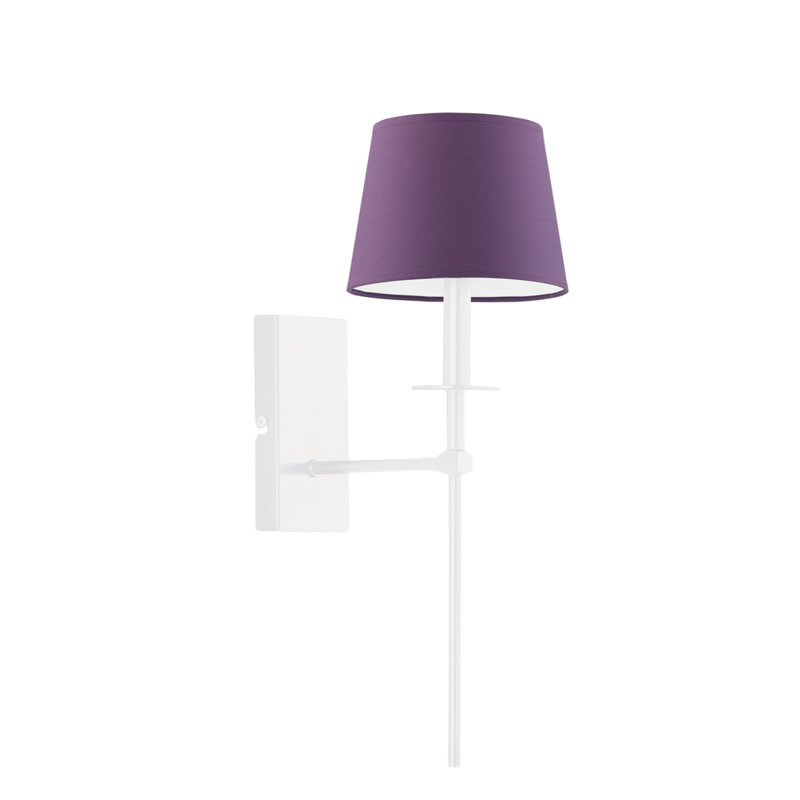 Mickael Steel Wallchiere, White, Purple