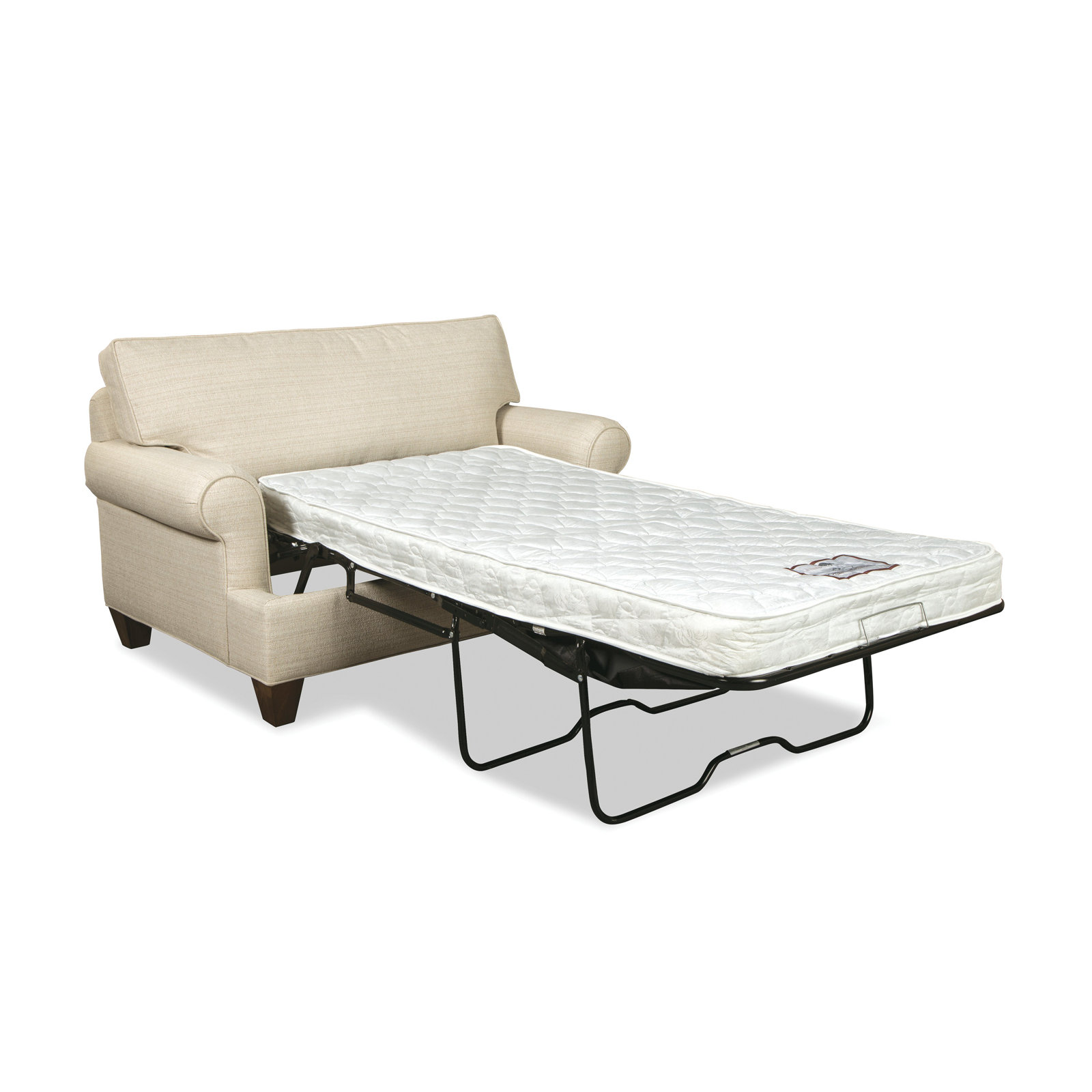 Vivian 56'' Sleeper Sofa, Drusky Beige Performance