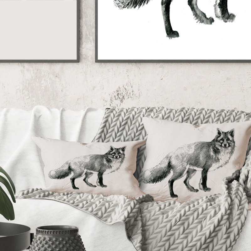 Animal Print Throw Pillow