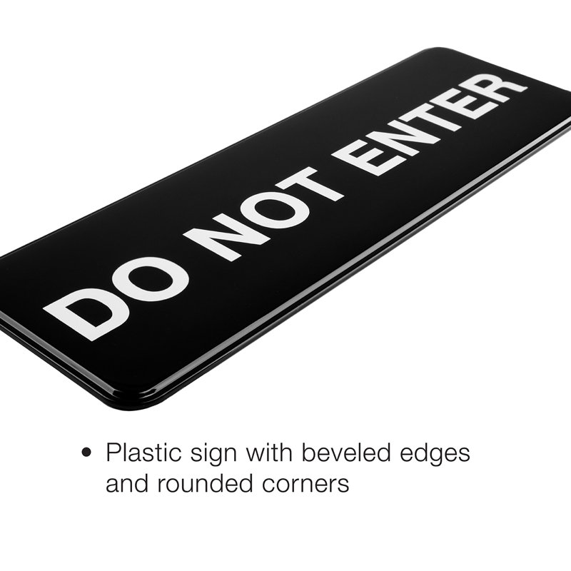 Do Not Enter Sign