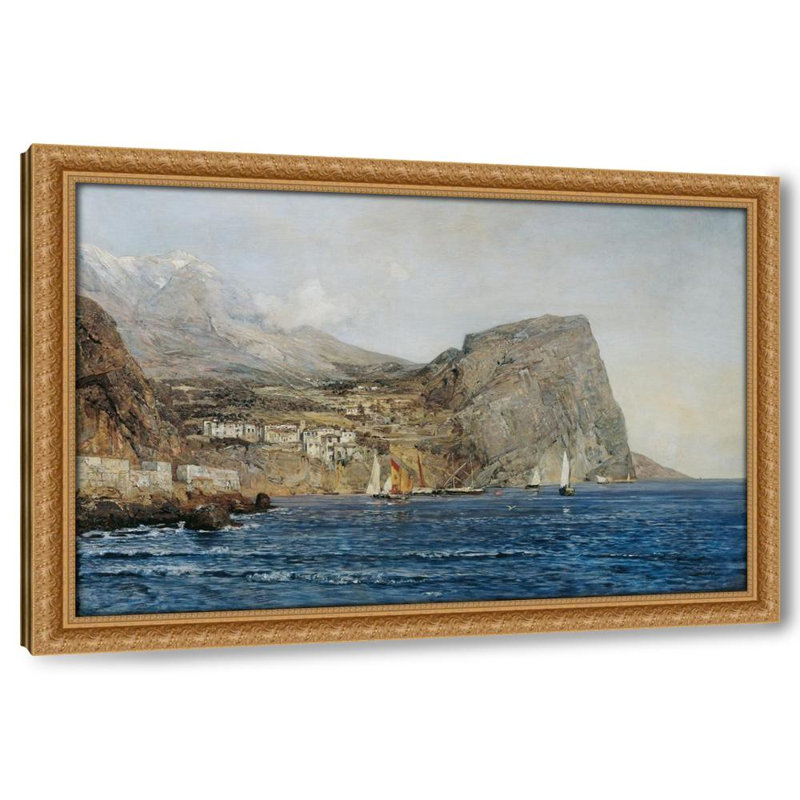 Küstenlandschaft à Dalmatien (1890), H 22 po x l 32 po