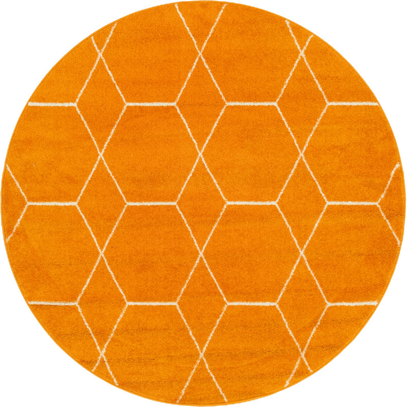 Mariam Geometric Indoor Rug, Round 5'3"