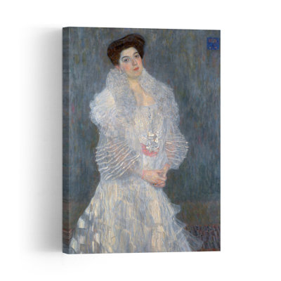 Portrait Of Hermine Gallia 1904 Abstract Contemporary City Portrait Wall Art Print