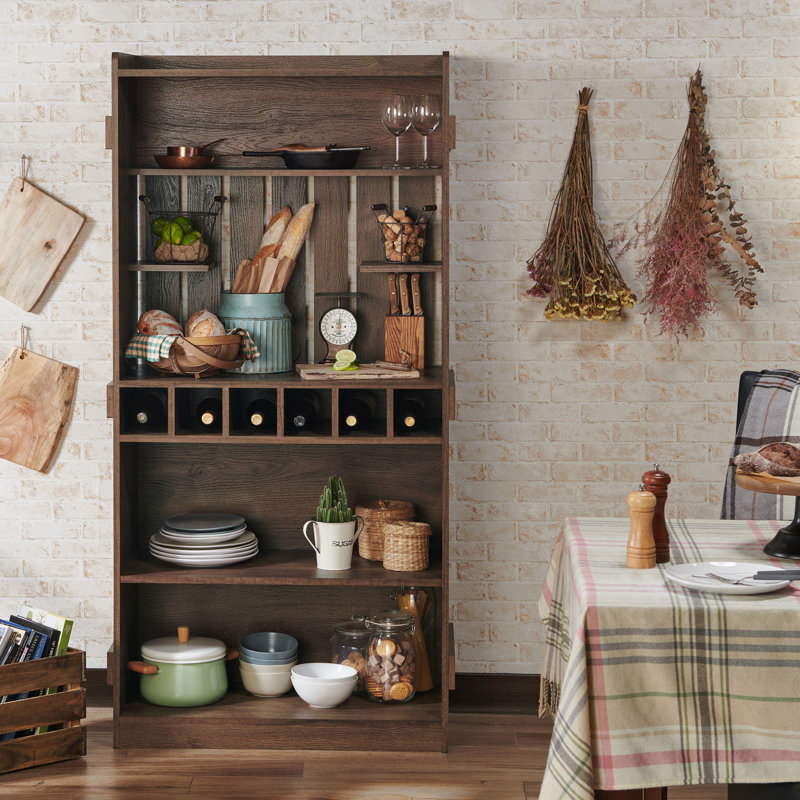 Midway Manufactured Wood Baker's Rack