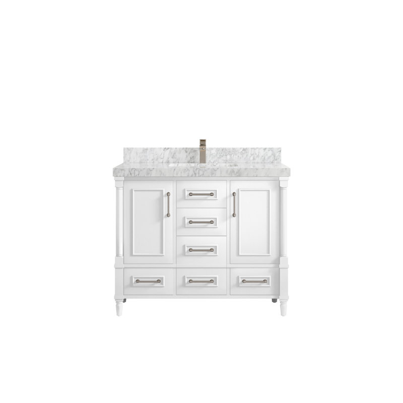 Meuble-lavabo de salle de bain l 42 po x P 22 po x H 36 po Aberdeen