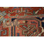 Tapis traditionnel pré-1900 à teinture végétale 10 x 12