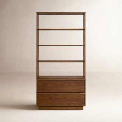 Collins 36" Walnut Bookcase