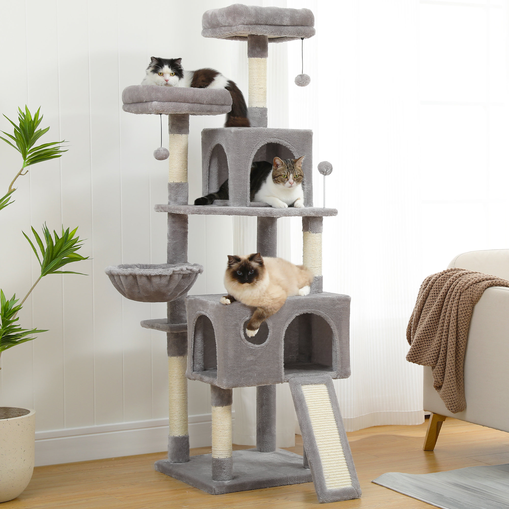 Tucker Murphy Pet™ Egremont 69.3'' H Cat Tree & Reviews | Wayfair