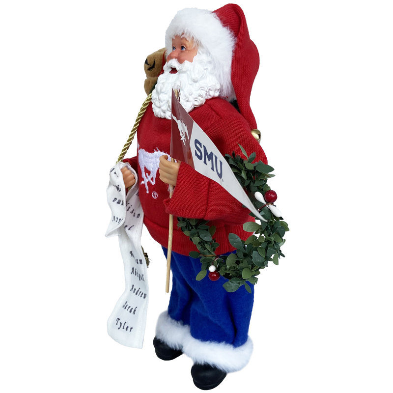 NCAA 12 "College Spirit Proud Santa, SMU Mustangs